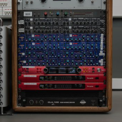 Interfaces Focusrite PRO en un rack